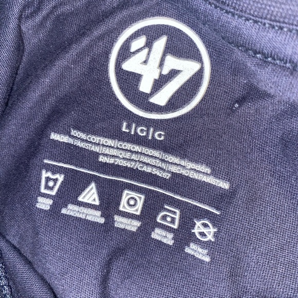 Men’s L Denver Broncos NFL ’47 - Blitz Strike T-Shirt - Picture 3 of 5